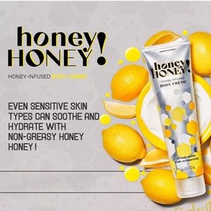 New Sealed Perfectly Posh 5.5 Oz Honey Honey Lightweight Body Moisturizer